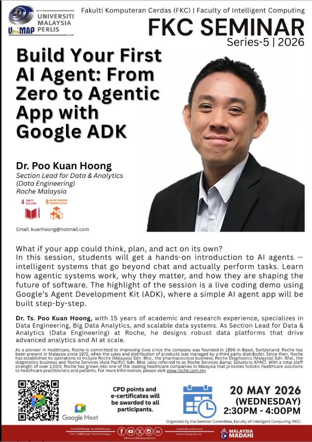 FKS Seminar Series at University Malaysia Perlis